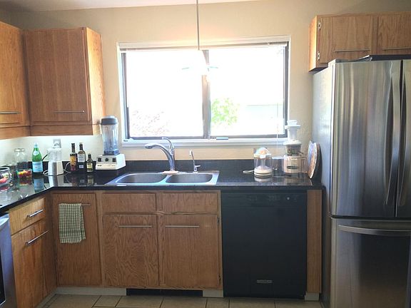 Kitchen bright window above sink