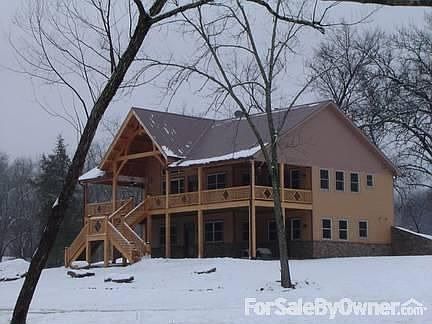 House in winter