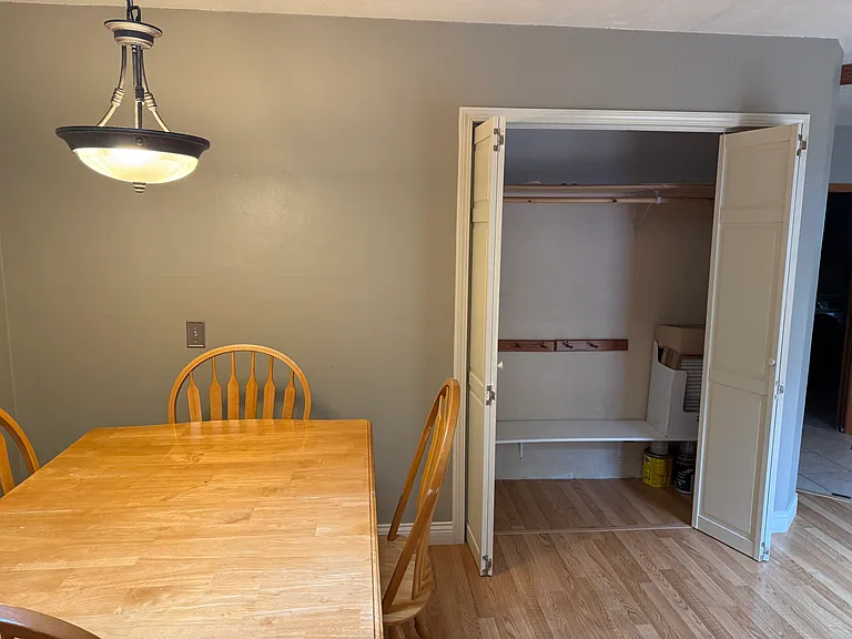 Pantry - storage off of the kitchen area
