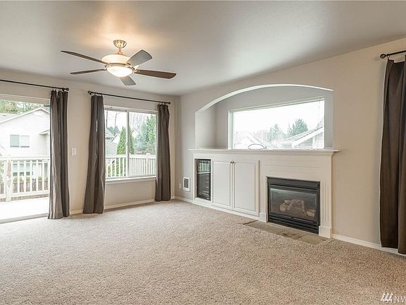 Living room with patio