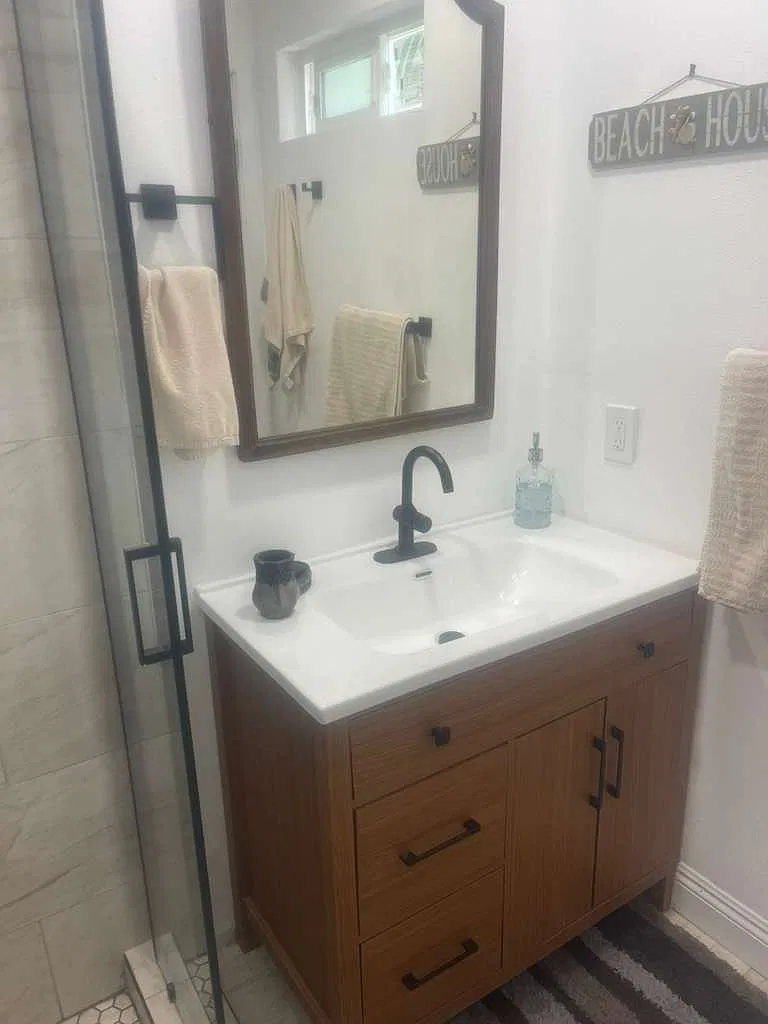 brand new bathroom