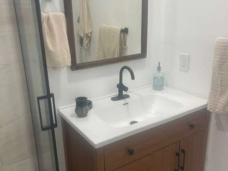 brand new bathroom