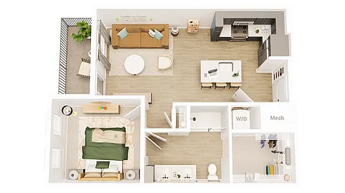 Floor plan A2-HC