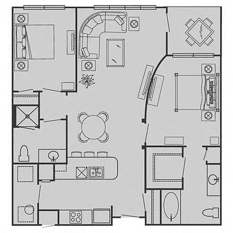 Floor plan B1