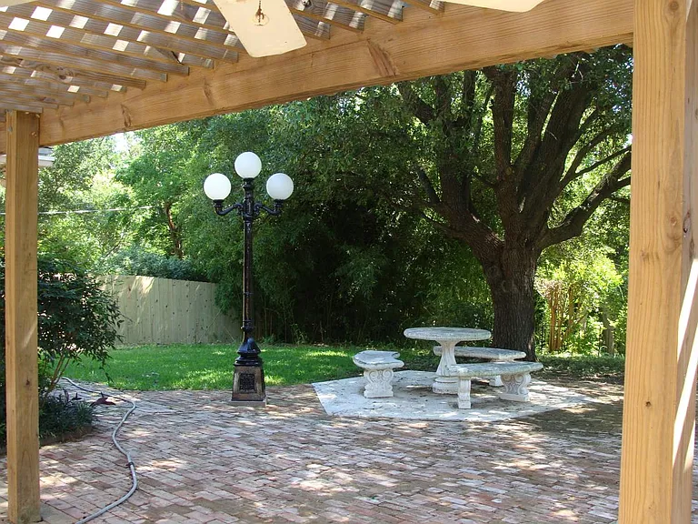 Shady Backyard
Lighted Patio