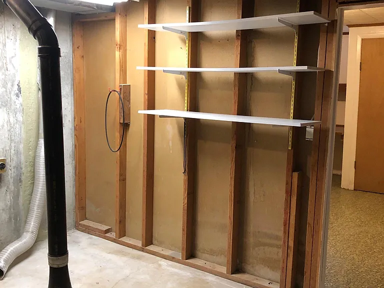 Basement Laundry Area