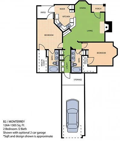 Floor plan Monterrey