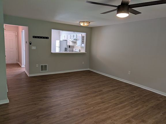 View of Living/Dining Area towards the Kitchen
