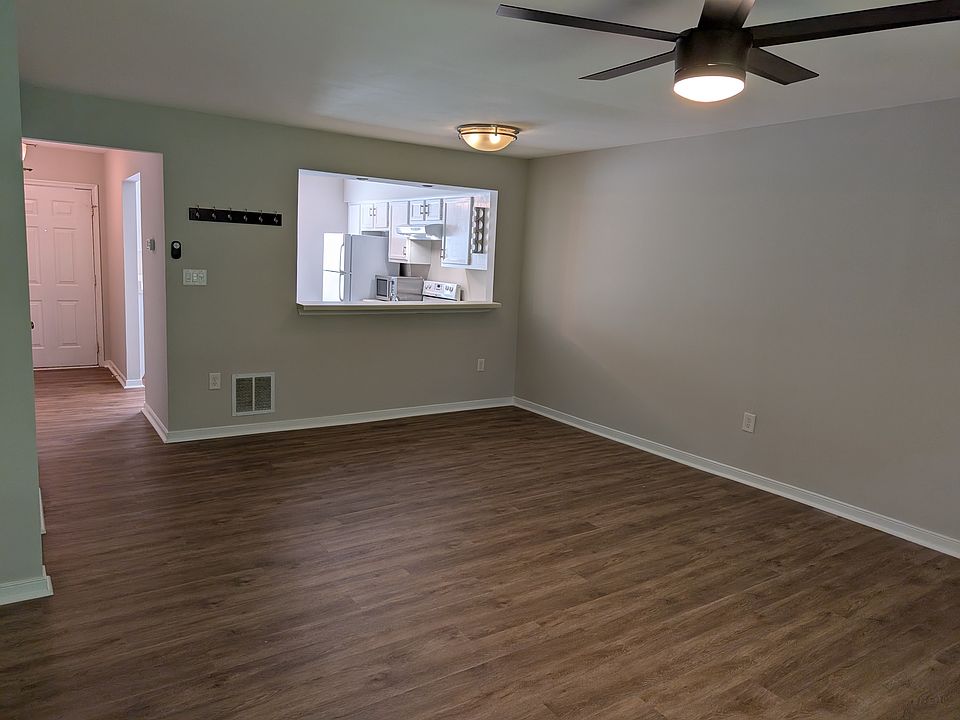 View of Living/Dining Area towards the Kitchen