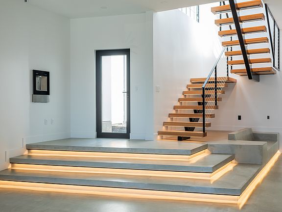 Grand entry staircase