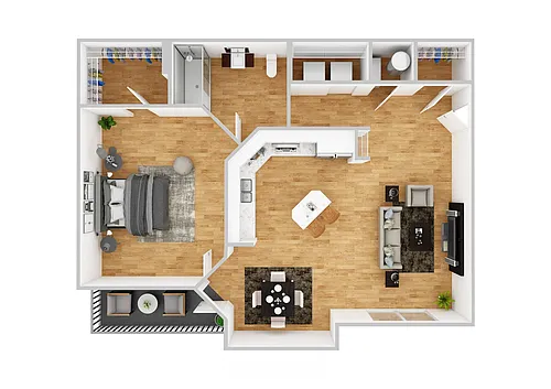 Floor plan Klein | Renovated