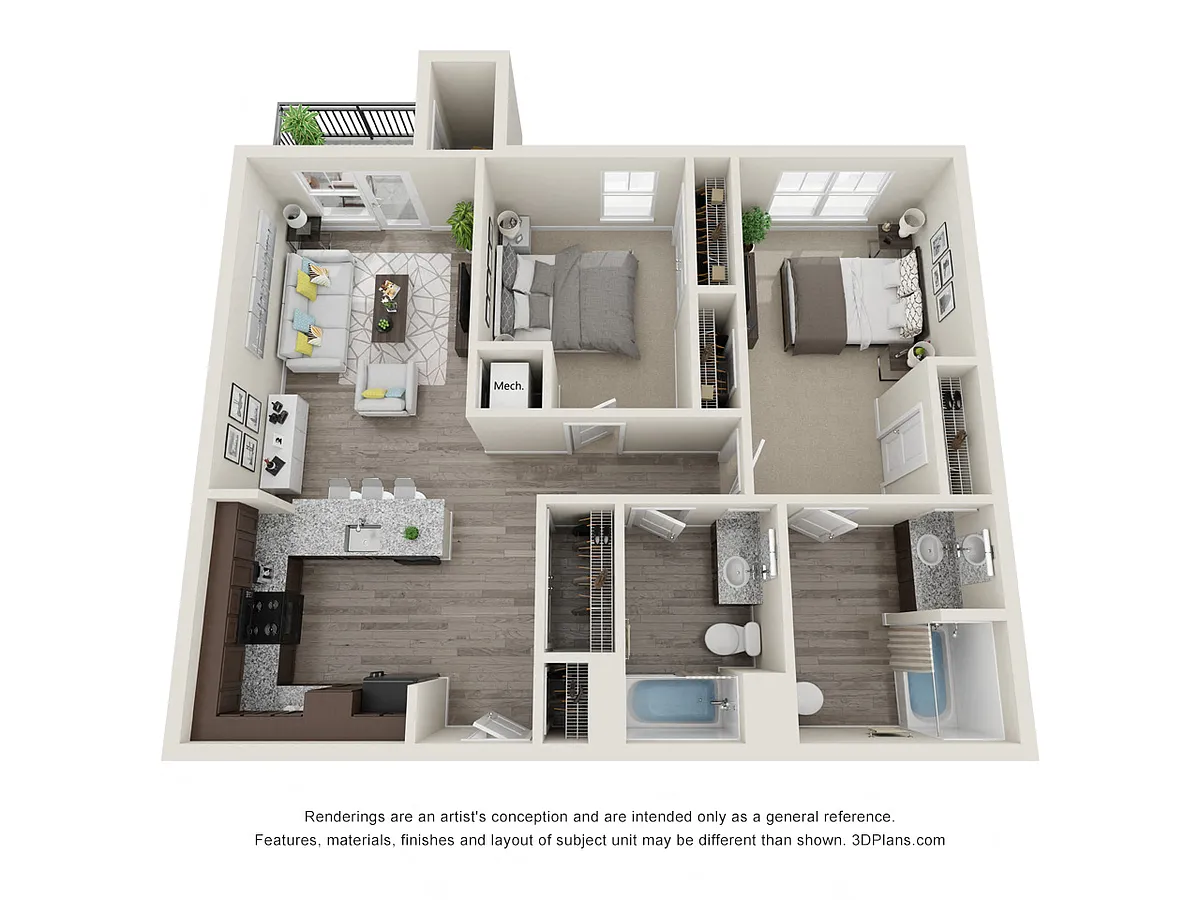 Floor plan B