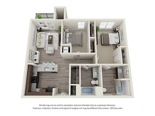 Floor plan B