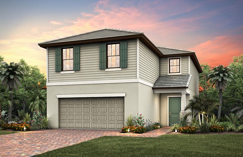 Exterior C2B with flat tile roof