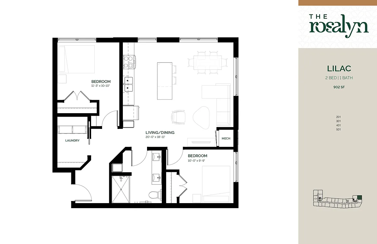 Floor plan Lilac