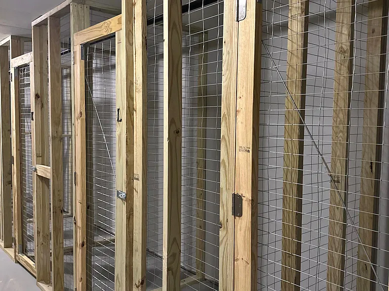 designated storage space