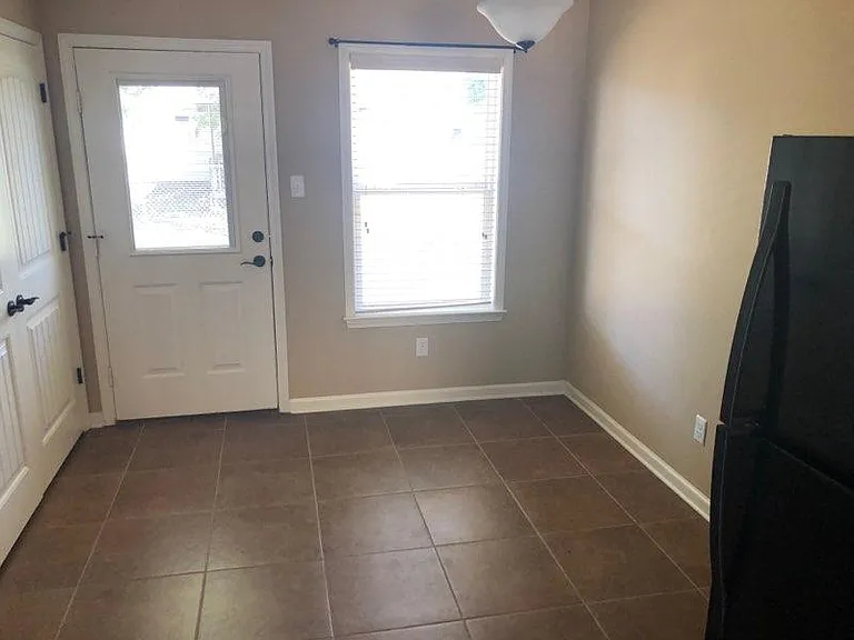 Tile flooring throughout
