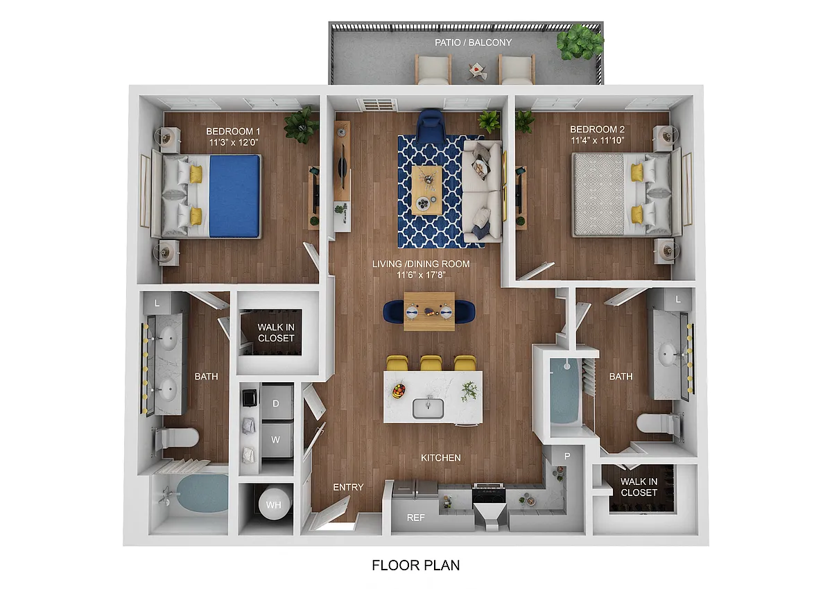Floor plan B1