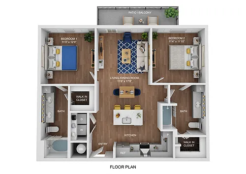 Floor plan B1