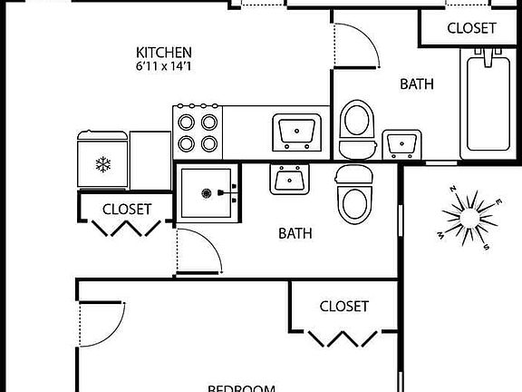 2nd image of 440 Saint Johns Pl APT 3A
