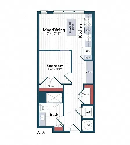 Floor plan A1A