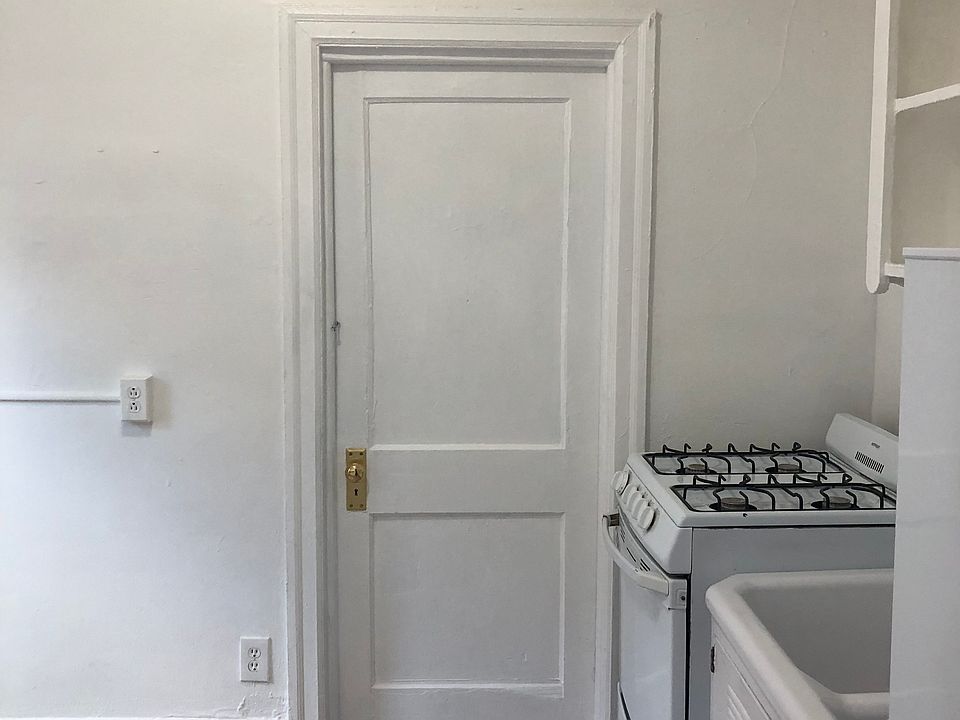 Eat in Kitchen with solid wood counter-top and many convenient outlets