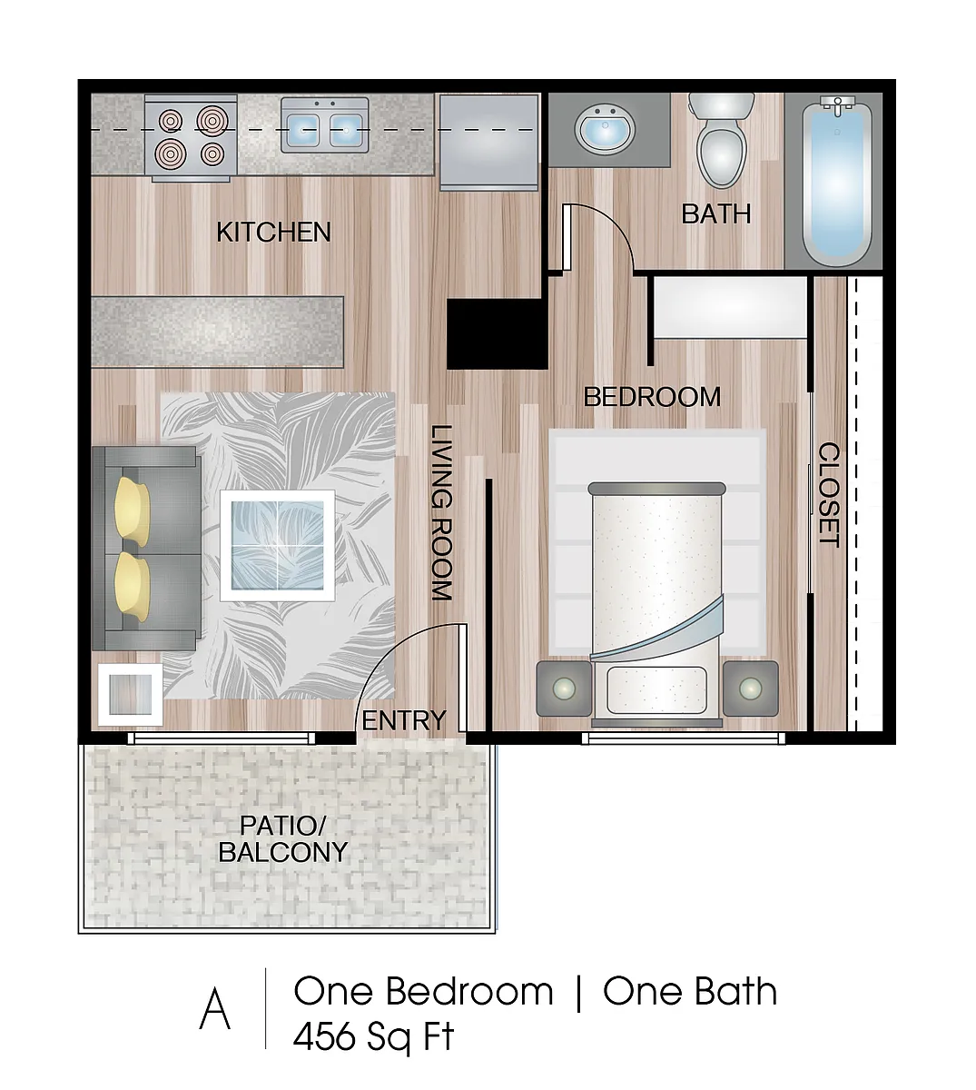Floor plan A