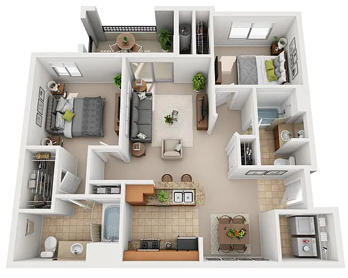Floor plan Red Rock