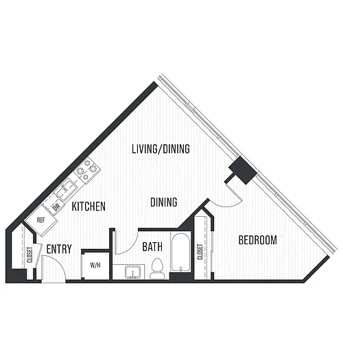 Floor plan Plan 1C