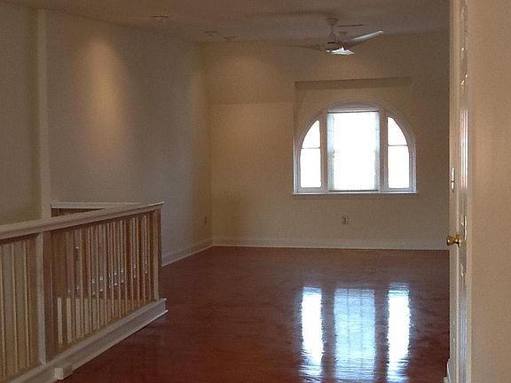 Bright and sunny and large living room.