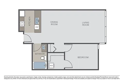 Floor plan Plan 1B