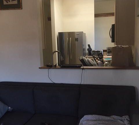 Kitchen pass through so the cook can stay in touch with thos