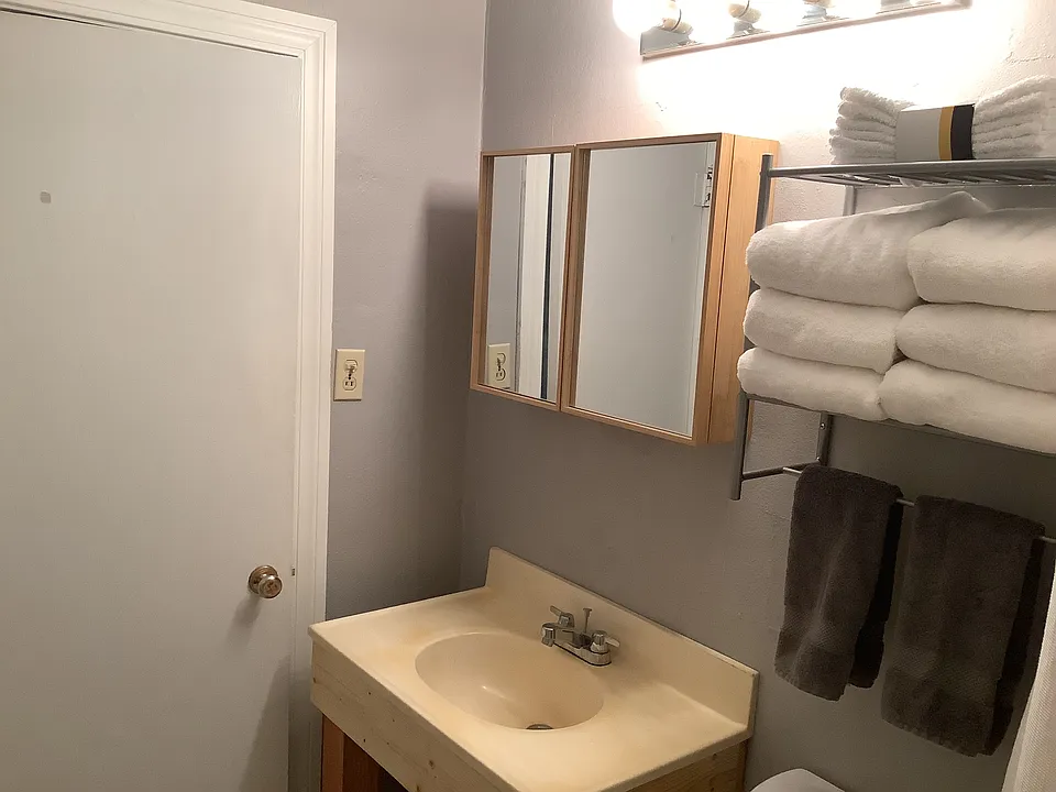 Towels supplied