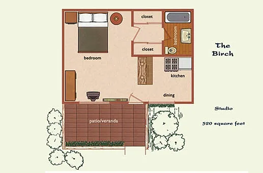 Floor plan Birch