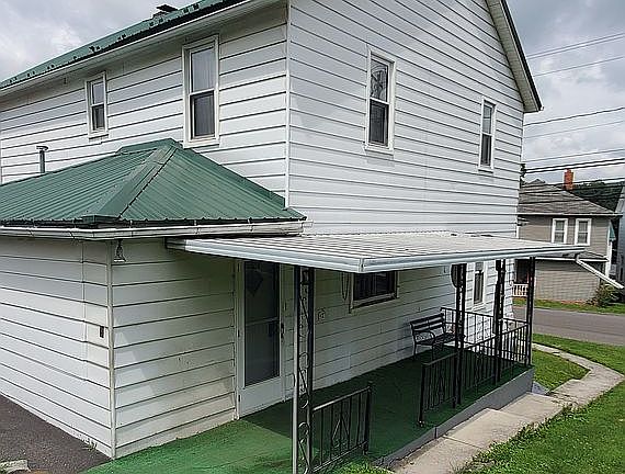 Porch side of house