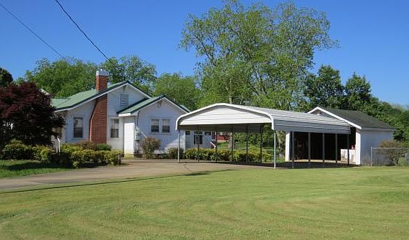 Side View House and Carport