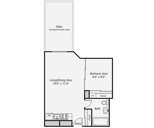 Floor plan S1-441-conversion