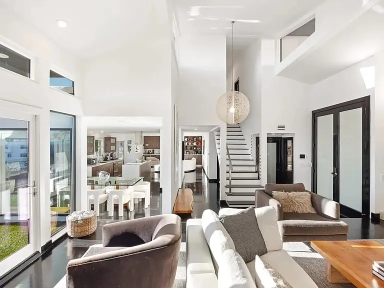 Indulge in stylish luxury in our chic living space.