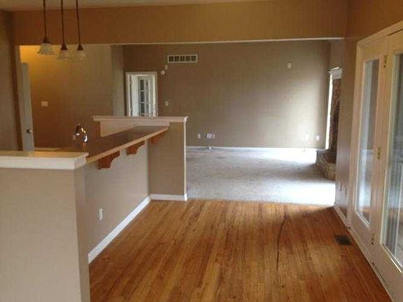 KITCHEN VIEW TO THE LIVING ROOM