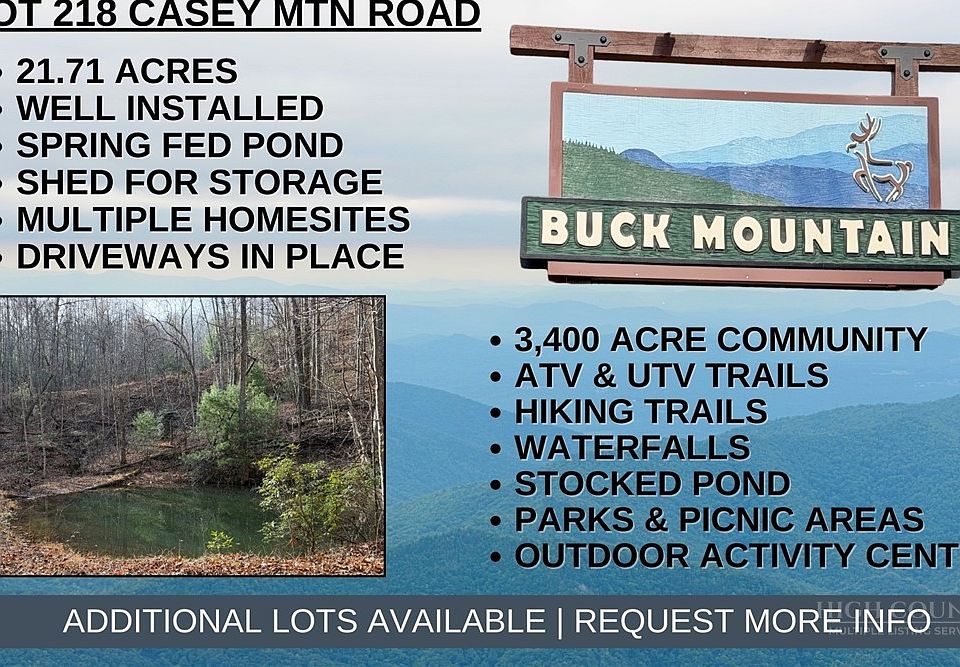 1st image of Lot 218 Casey Mountain Road