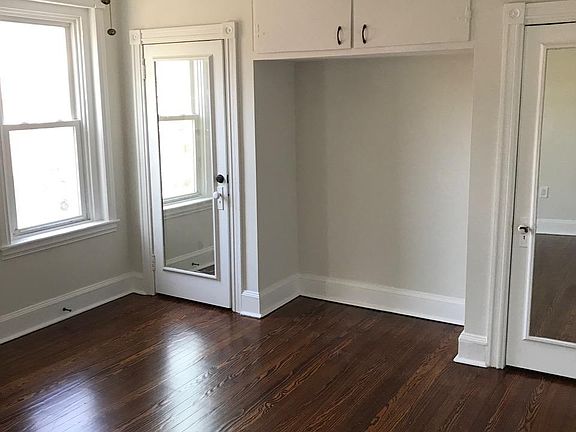 Front bedroom with 2 closets and added storage