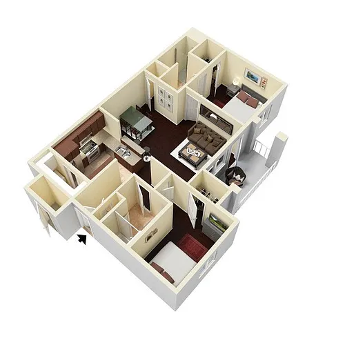 Floor plan B1