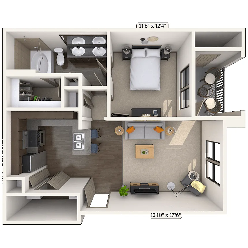 Floor plan Monterrey Oak