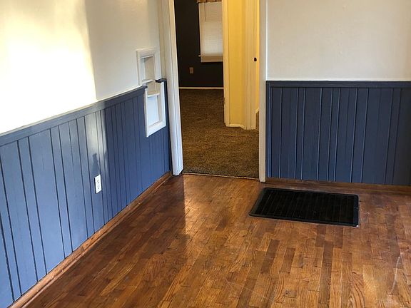 From the living room looking into the hall and the bedrooms.