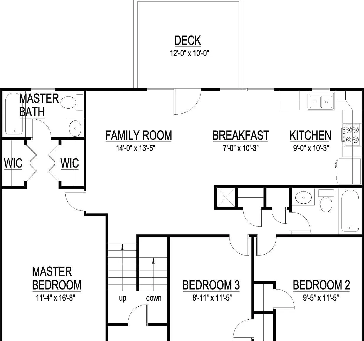 3 bed, 2.5 bath, 1107 sqft, $1,699 — Photo 2