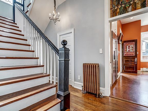 Back entrance stairs