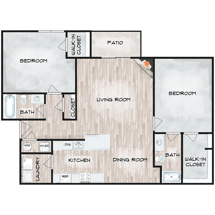 Floor plan Maplewood