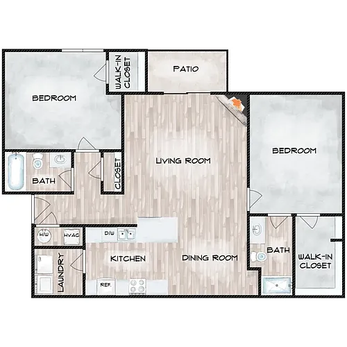 Floor plan Maplewood