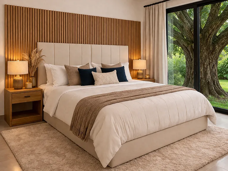 Example of decor for master bedroom