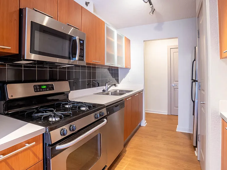 Kitchen with Stainless Steel Appliances